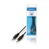 CAVO JACK VALUELINE VLAB22000B15 AUDIO JACK STEREO 3,5 MM MASCHIO A JACK MASCHIO 3,5 MM DA 1,50M COLORE NERO